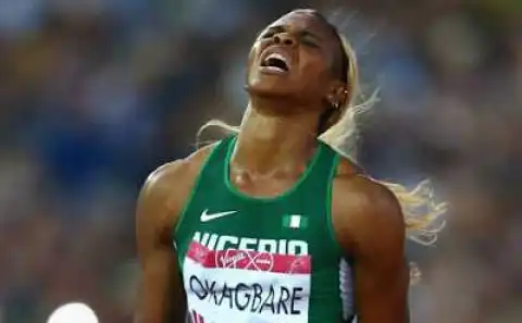 Blessing Okagbare Fumbles at  Lausanne Diamond League
